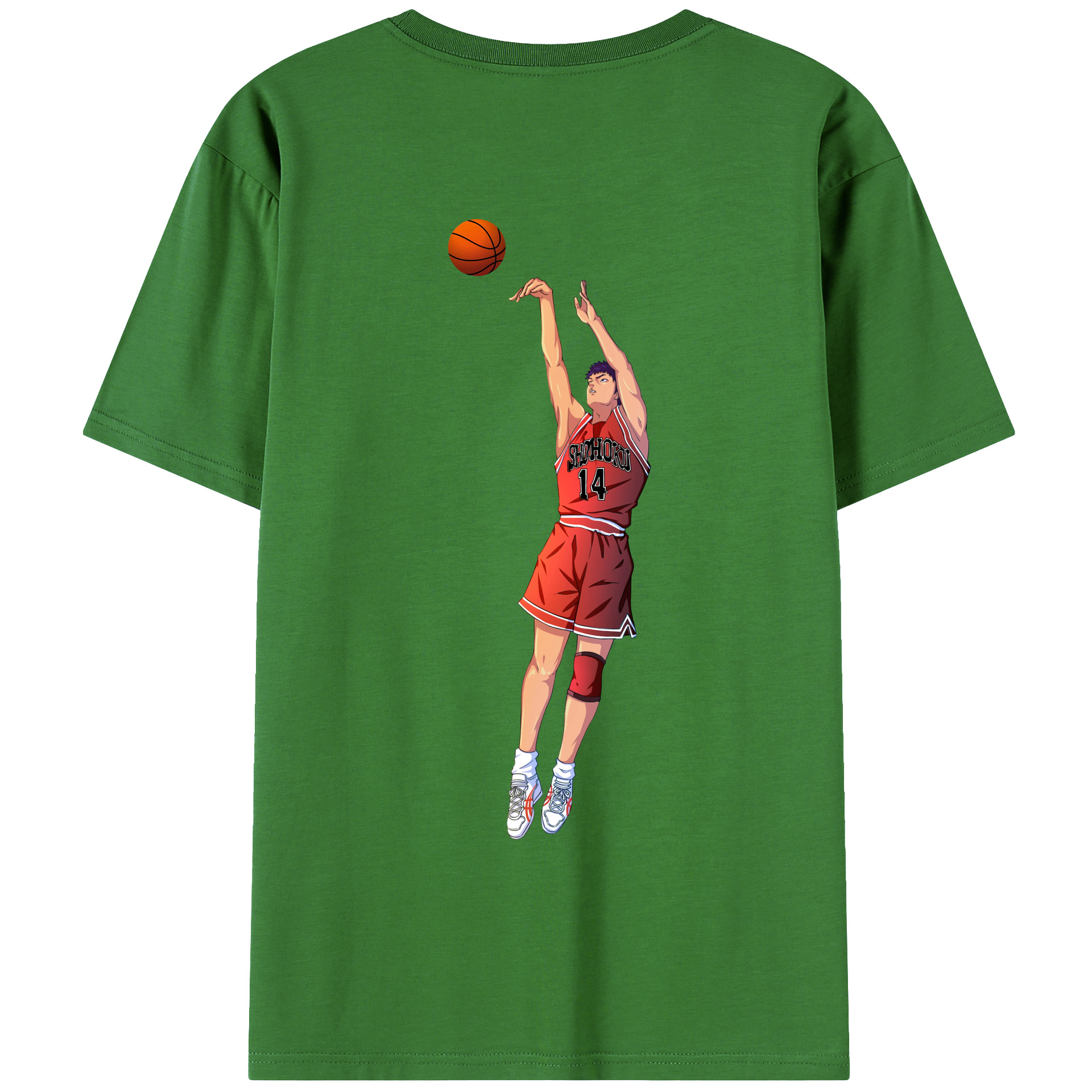 SLAM DUNK／スラムダンク レディース半袖Tシャツ(バックプリント)